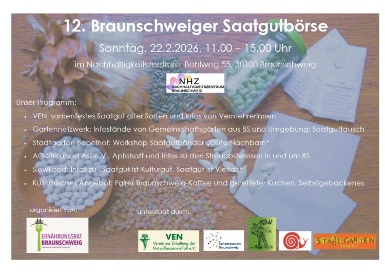12. Braunschweiger Saatgutbörse