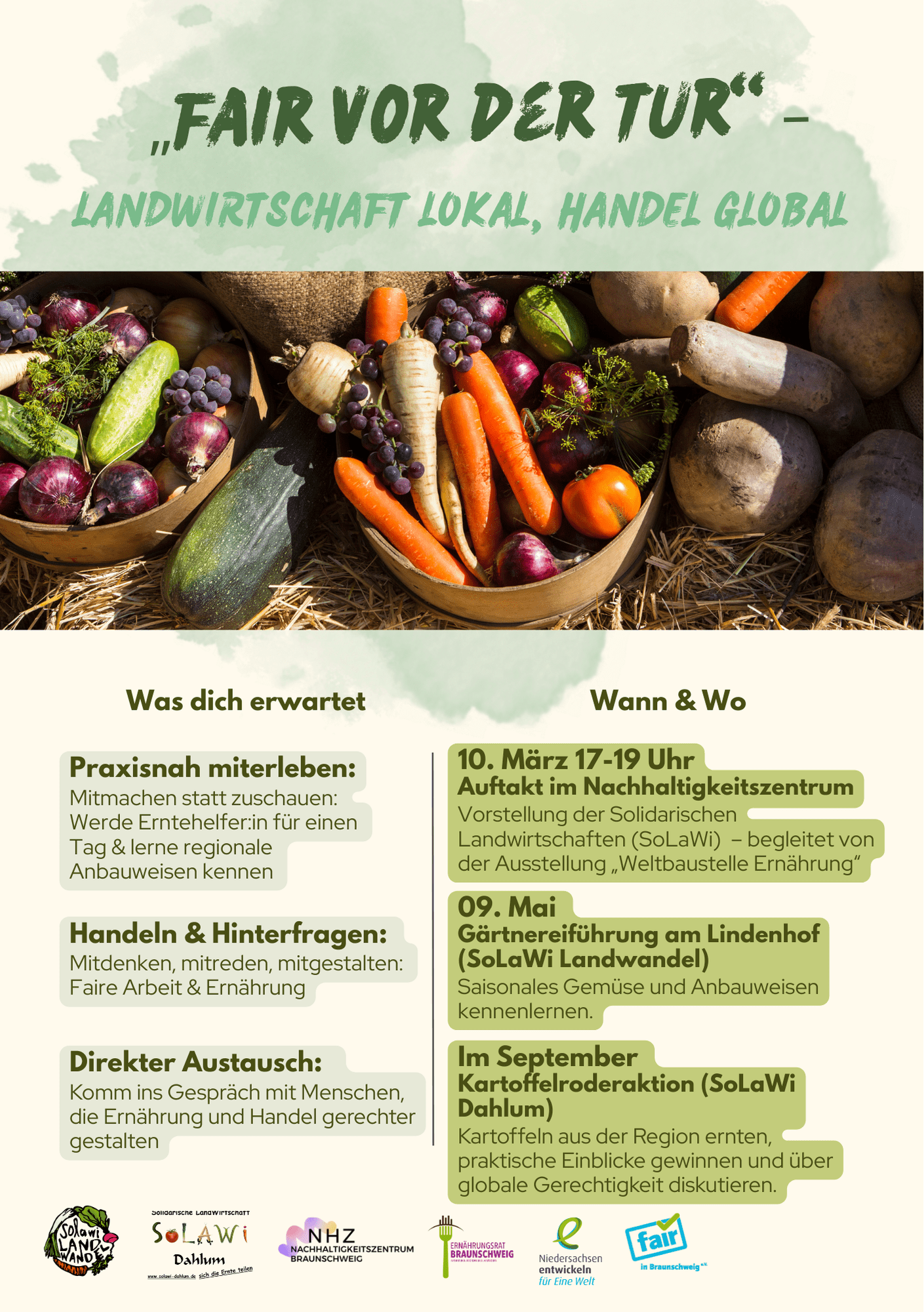 „Fair vor der Tür“ – Landwirtschaft lokal, Handel global